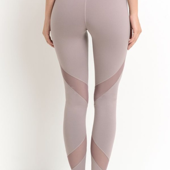 Staple Stretch Knit Athletic Leggings - Picture 2 of 5